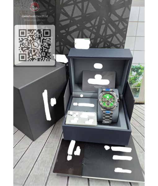 TAG HEUER F1 CHRONOGRAPH BLACK GREEN/KORF/2026