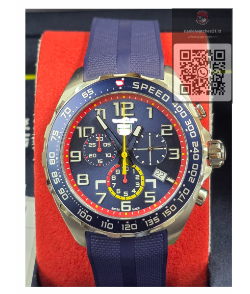 TAG HEUER RED BULL CHRONOGRAPH X REDBULL RACING -F1 TEAM RUBBER/KORF/2026