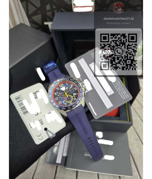 TAG HEUER RED BULL CHRONOGRAPH X REDBULL RACING -F1 TEAM RUBBER/KORF/2026