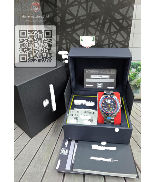 TAG HEUER RED BULL CHRONOGRAPH X REDBULL RACING -F1 TEAM STEEL/KORF/2026