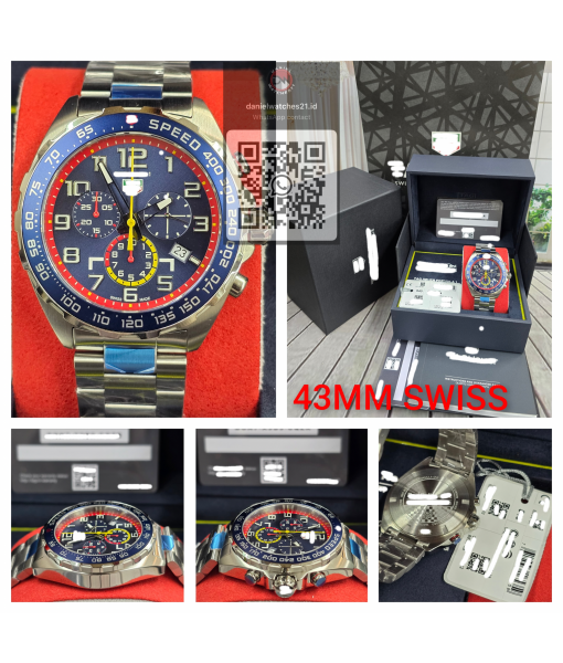 TAG HEUER RED BULL CHRONOGRAPH X REDBULL RACING -F1 TEAM STEEL/KORF/2026