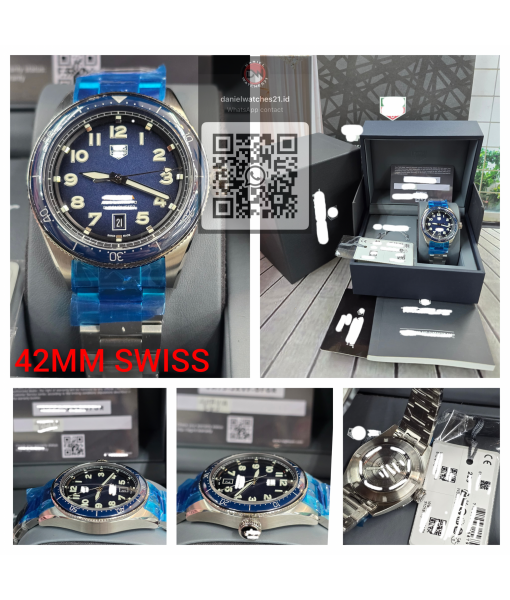 TAG HEUER AUTAVIA 42MM BLUE DIAL/KORF/2026