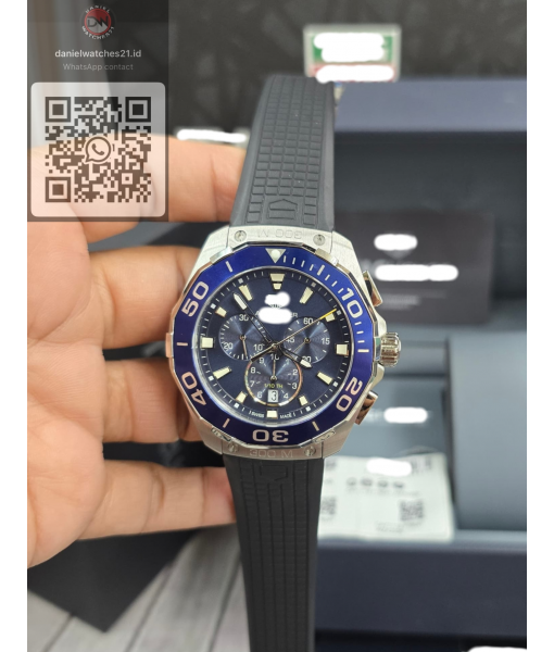 TAG HEUER AQUARACER QUARTZ BLUE RUBBER/KORF/2026