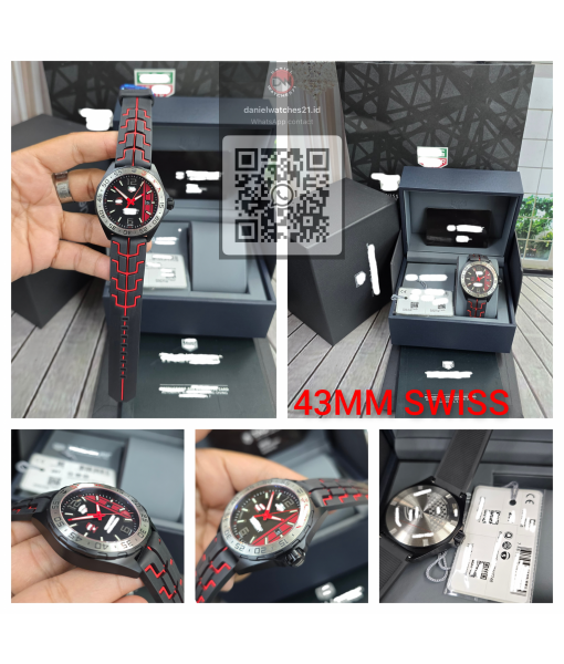 TAG HEUER F1 BLACK SENNA SE RUBBER/KORF/2026