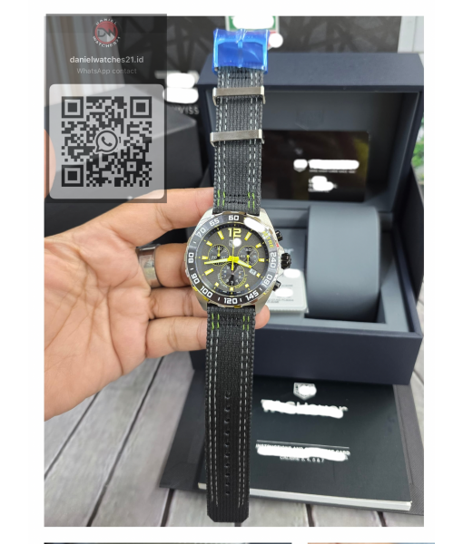 TAG HEUER F1 CHRONOGRAPH QUARTZ 43MM TEXTILE/KORF/2026