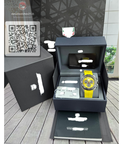 TAG HEUER F1 CHRONOGRAPH QUARTZ YELLOW RUBBER/KORF/2026