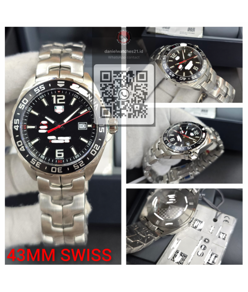 TAG HEUER F1 BLACK SENNA SS SE RUBBER/KORF/2026