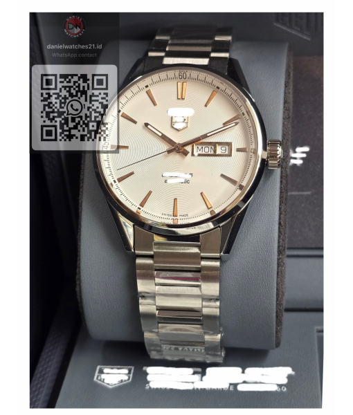 TAG HEUER CALIBRE 5 DAY-DATE WHITE/KORF/2026