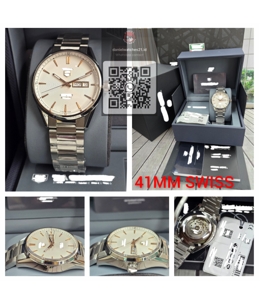 TAG HEUER CALIBRE 5 DAY-DATE WHITE/KORF/2026