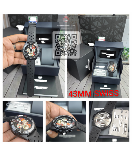 TAG HEUER F1 CHRONOGRAPH QUARTZ 43MM PVD INDY/KORF/2026