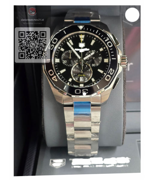 TAG HEUER AQUARACER 300M QUARTZ CHRONOGRAPH SS/KORF/2026