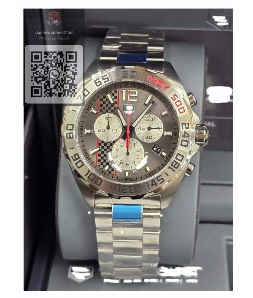 TAG HEUER F1 CHRONOGRAPH X INDY 500 GREY/KORF/2026