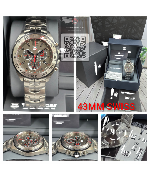TAG HEUER F1 AYRTON SENNA GREY SS RED EDITION /KORF/2026