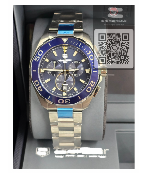 TAG HEUER AQUARACER 300M QUARTZ CHRONOGRAPH SS/KORF/2026