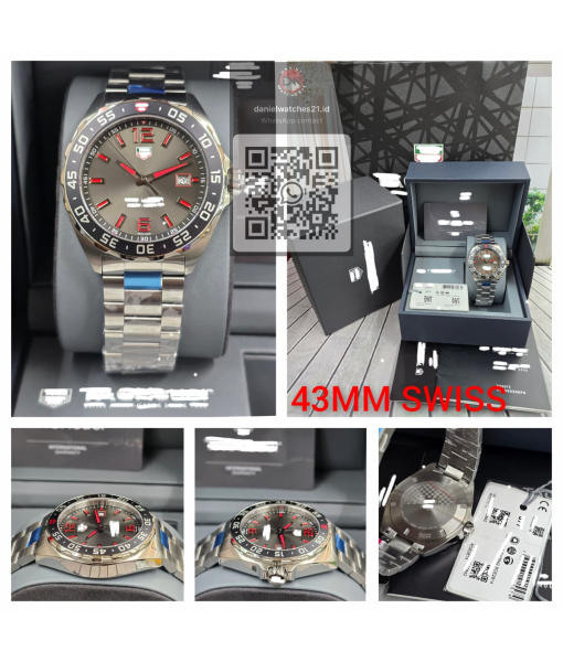 TAG HEUER F1 GREY 43MM/KORF/2026