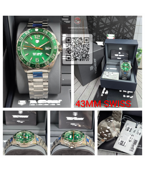 TAG HEUER F1 GREEN EDITION 43MM/KORF/2026