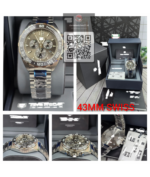 TAG HEUER F1 QUARTZ CHRONOGRAPH GREY BASIC /KORF/2026