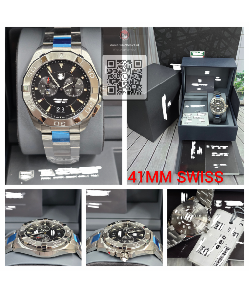 TAG HEUER AQUARACER 300M DUAL CHRONO SS BLACK/KORF/2026