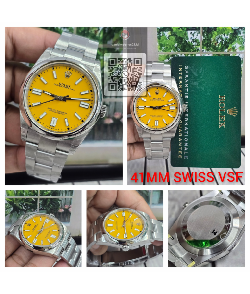 ROLEX OYSTER PERPETUAL 124000 41MM YELLOW/VSF V3/2026